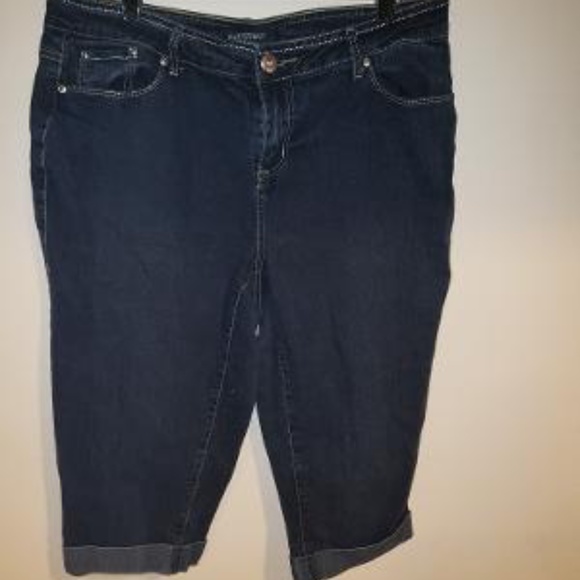 Ashley Stewart Denim - Capri Jeans